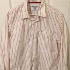 American Eagle Long Sleeve Button Up
